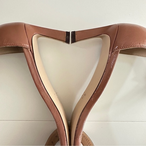 Stuart Weitzman Women's Ankle Strap Open Toe Heels Sandals in Blush Pink sz 8M - Picture 14 of 16